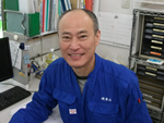 工場長の 瑞慶山良智です 